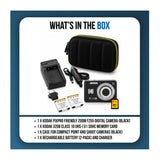 Kodak PIXPRO Friendly Zoom FZ55 Digital Camera (Black) Bundle with Case, Memory Card and Accessories