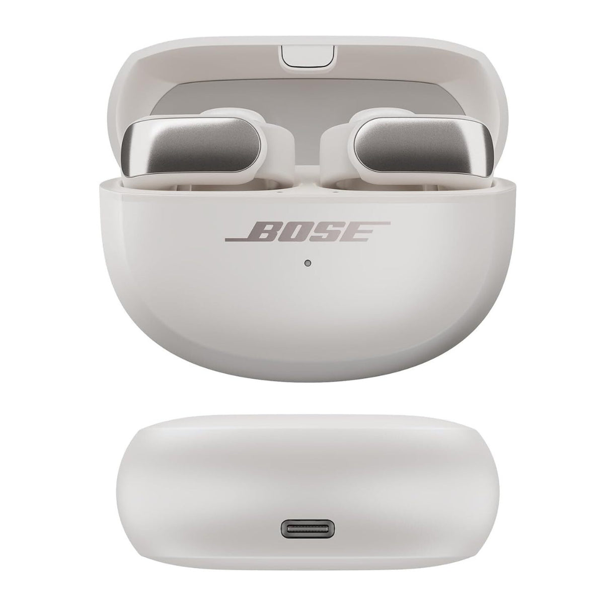 Bose Ultra Open True Wireless Earbuds (White Smoke)