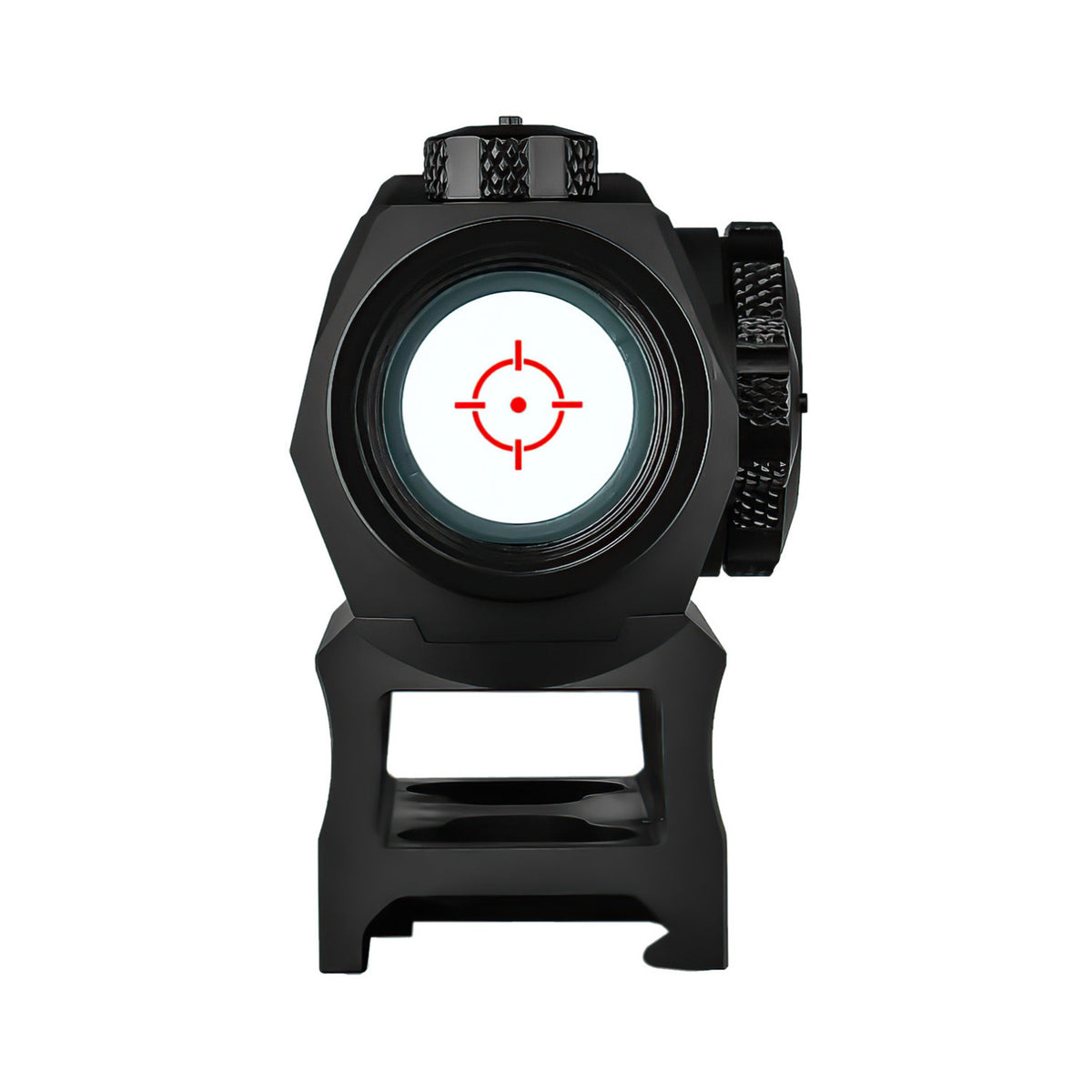 Cyelee T10 X PRO IPX7-rated Picatinny Red Dot Sight with Multi-Reticle System and Riser Mount