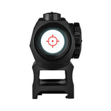 Cyelee T10 X PRO IPX7-rated Picatinny Red Dot Sight with Multi-Reticle System and Riser Mount
