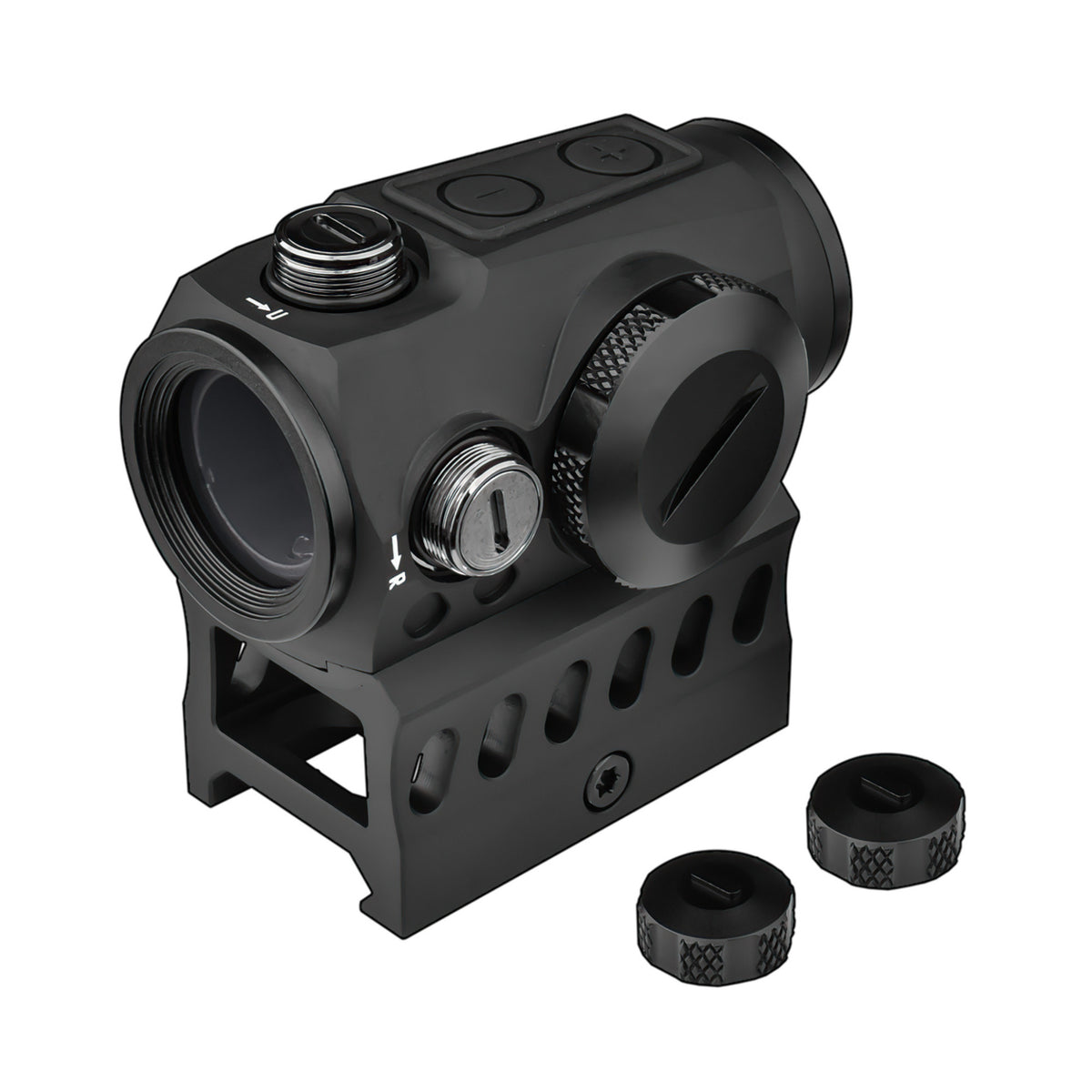 Cyelee T10 X PRO IPX7-rated Picatinny Red Dot Sight with Multi-Reticle System and Riser Mount