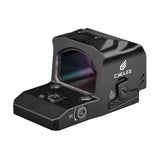 Cyelee Wolf EDG RMR IPX7-rated Fully Enclosed 3-MOA Green Dot Sight with 7075-T6 Aluminium Housing