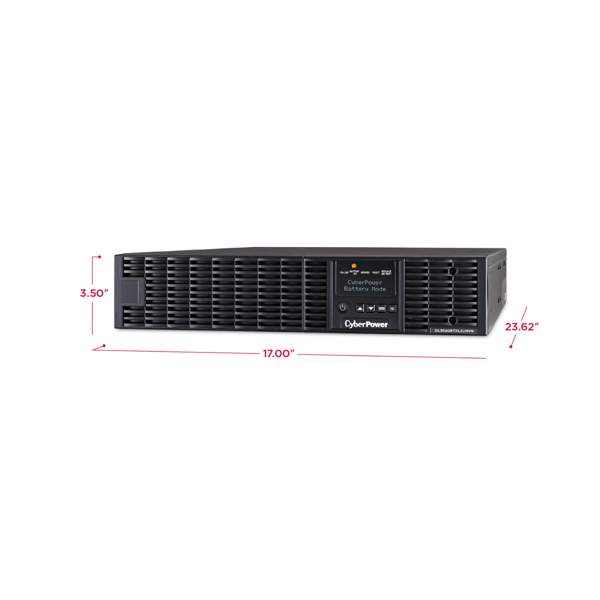 Cyberpower 3000VA/2700W Smart App Online Rack/Tower UPS with Network Card