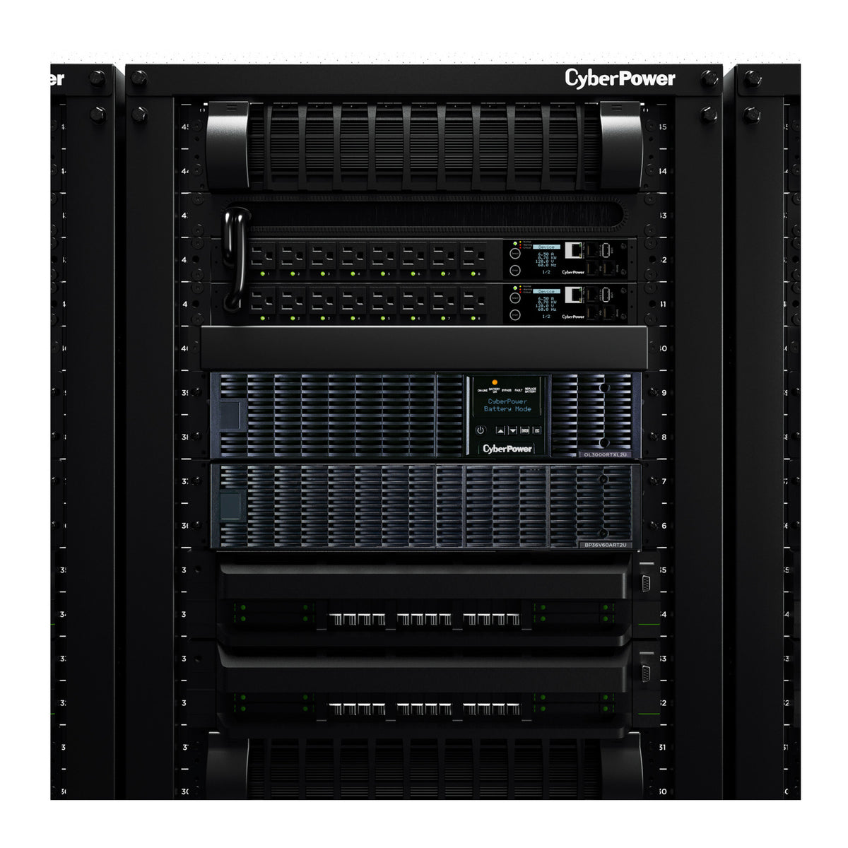 Cyberpower 3000VA/2700W Smart App Online Rack/Tower UPS with Network Card