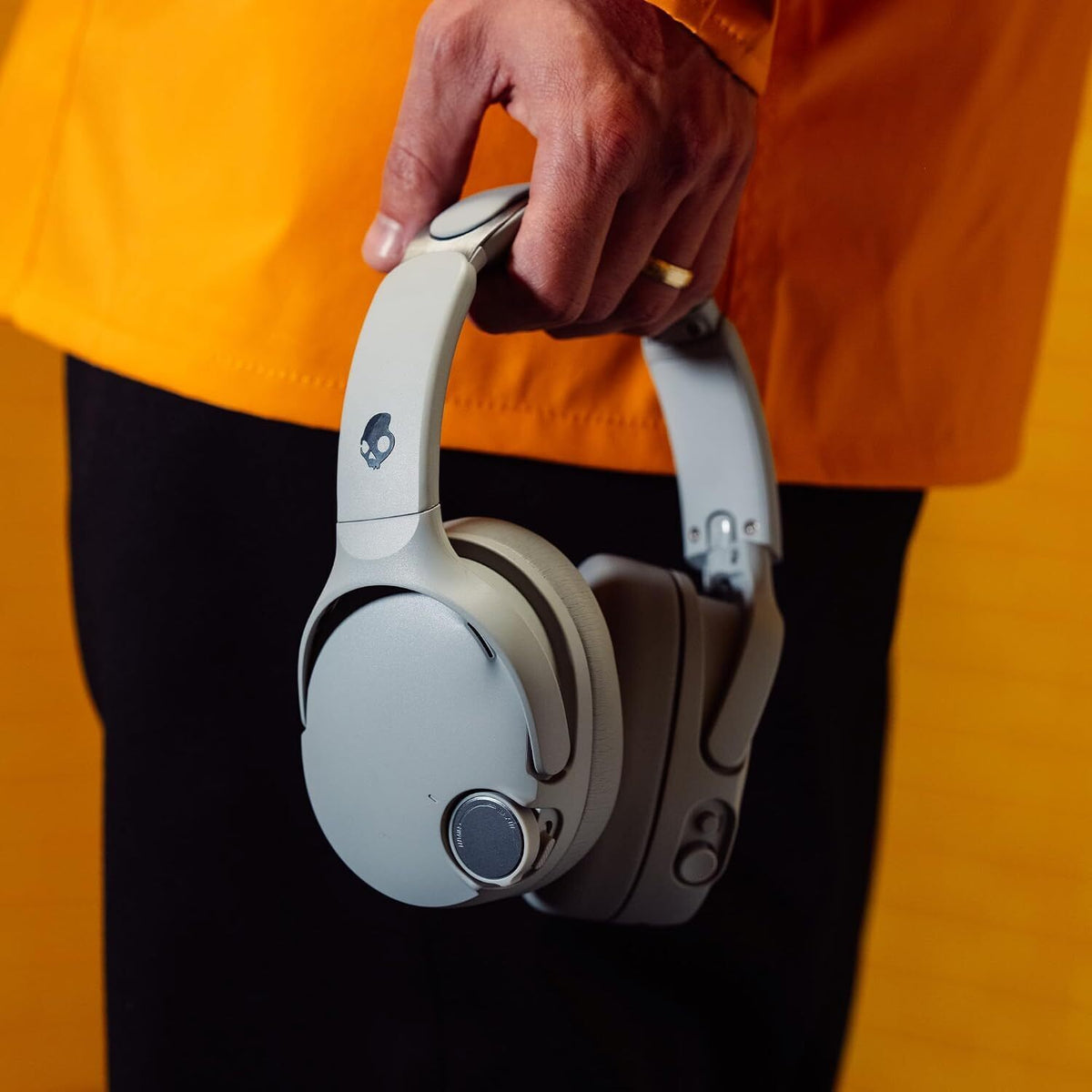 Skullcandy Crusher 1080 ANC Wireless Bluetooth Over-Ear Headphones (Cement) (Open Box)