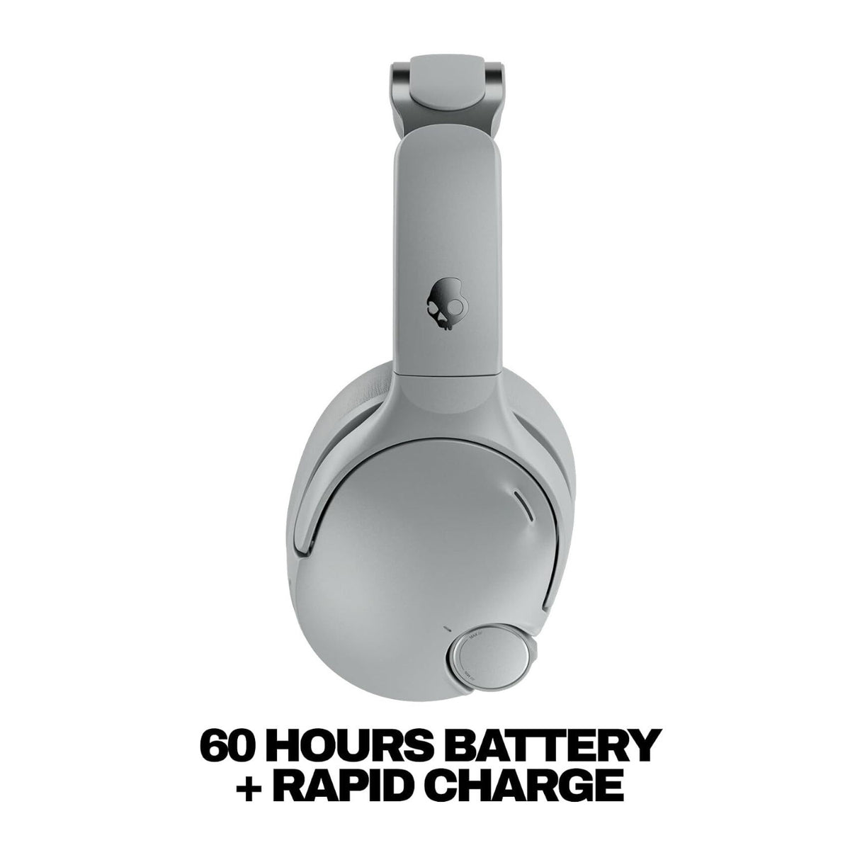 Skullcandy Crusher 1080 ANC Wireless Bluetooth Over-Ear Headphones (Cement) (Open Box)