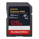 SANDISK 128GB Extreme PRO SDXC UHS-II Memory Card