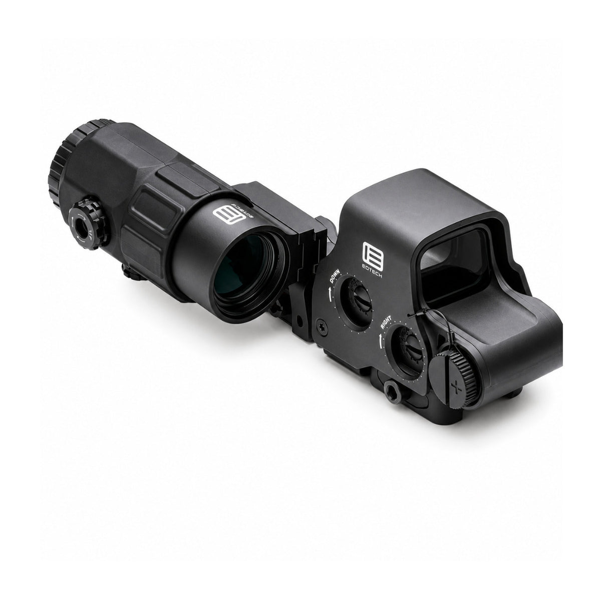 EoTech Complete system: EXPS3-4 HWS, G45 magnifier with QD switch-to-side mount