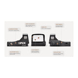 EoTech Mini Reflex Sight with 6 MOA dot - BLK