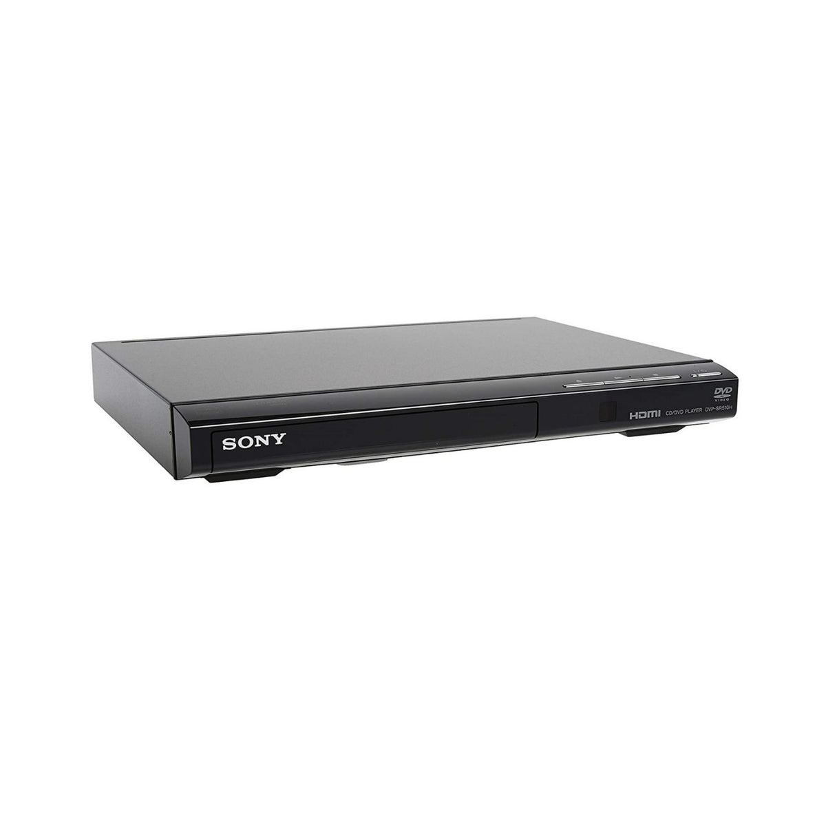 Sony DVP-SR510H 1080p Upscaling DVD Player with 8ft High-definition Vide/Audio Silver Cable