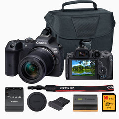 Canon EOS R7 Mirrorless Camera with 18-150mm Lens Bundle