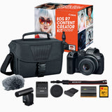 Canon EOS R7 Mirrorless Camera with 18-45mm Lens Content Creator Bundle