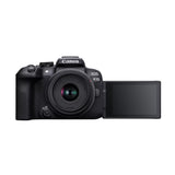 Canon EOS R10 24.2MP Mirrorless Camera Bundle with 64GB Memory Card and Padded Bag