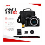 Canon EOS R10 24.2MP Mirrorless Camera Bundle with 64GB Memory Card and Padded Bag