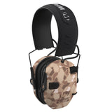 Walker's Razor Slim Electronic Earmuffs (Frog Camo Khaki), 23 dB NRR