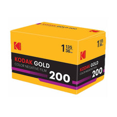 Kodak 135-36 Gold 200 35mm Color Negative Film with Fine Grain and High Sharpness (36 Exposures)