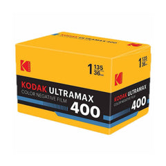 Kodak 135-36 UltraMax 400 35mm Color Negative Film Roll with Daylight Balanced Color (36 Exposure)