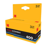 Kodak UltraMax 400 35mm ISO-400 Color Negative Film Rolls 3-Pack (72 Exposures in Total)