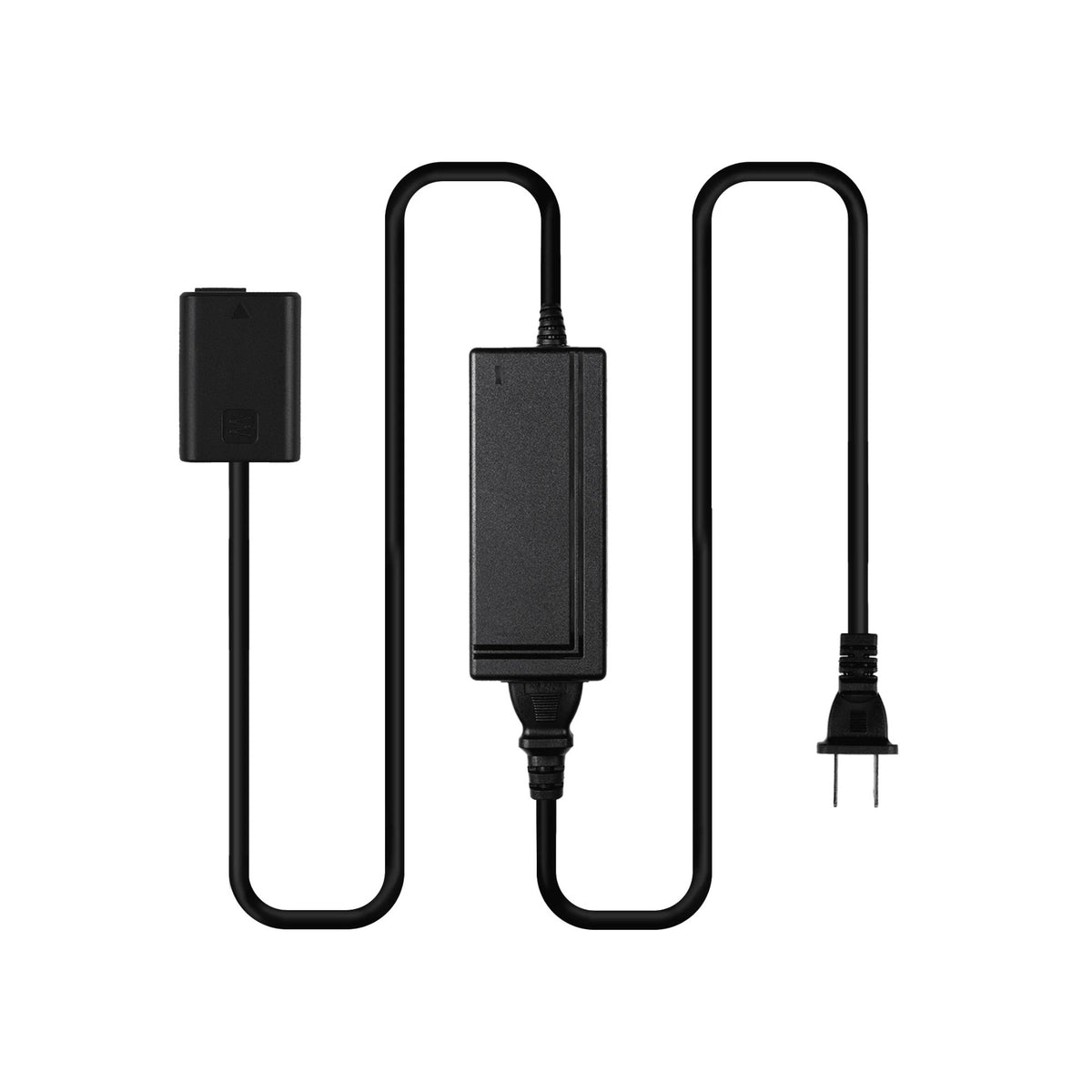Indipro A/C Power Supply with Sony NP-FW50 Dummy Battery (8 ft)