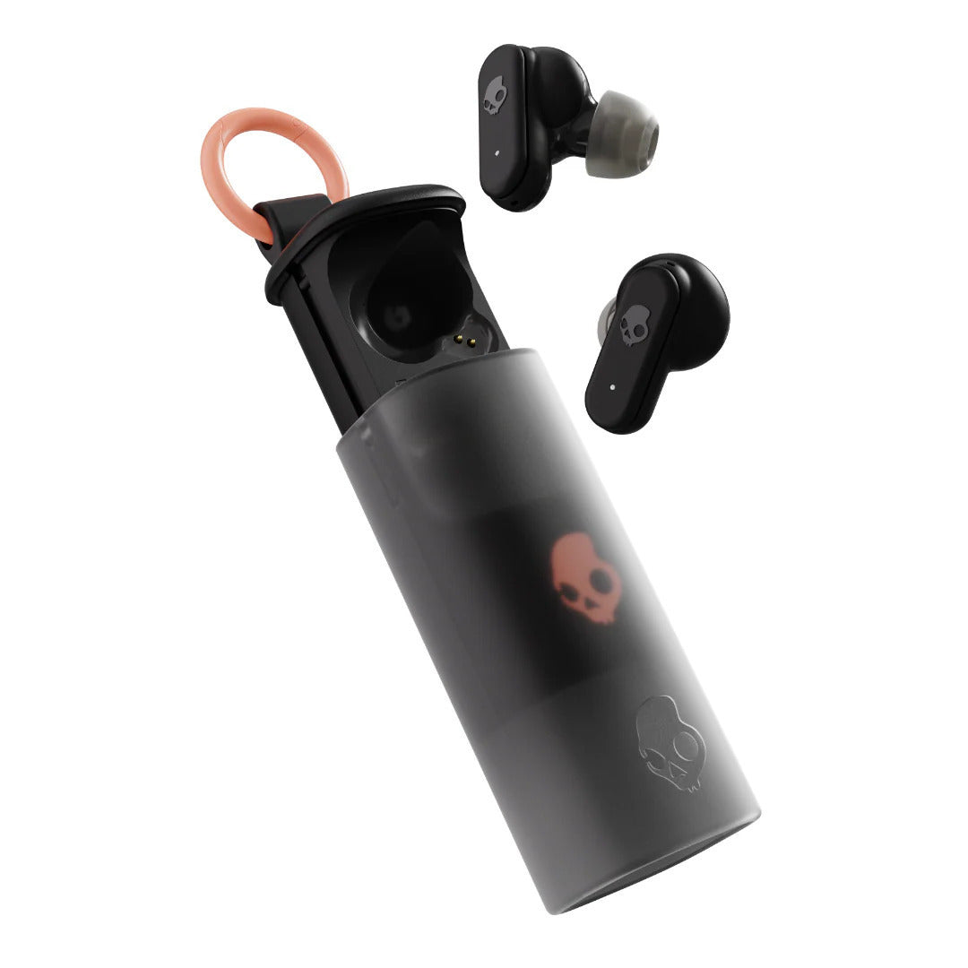 Skullcandy Dime Evo Wireless Bluetooth Earbuds with Multipoint Pairing and 36h Playtime (Black)
