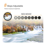 KF Concept Variable Fader ND Filter (82mm, 1 to 9 Stops)