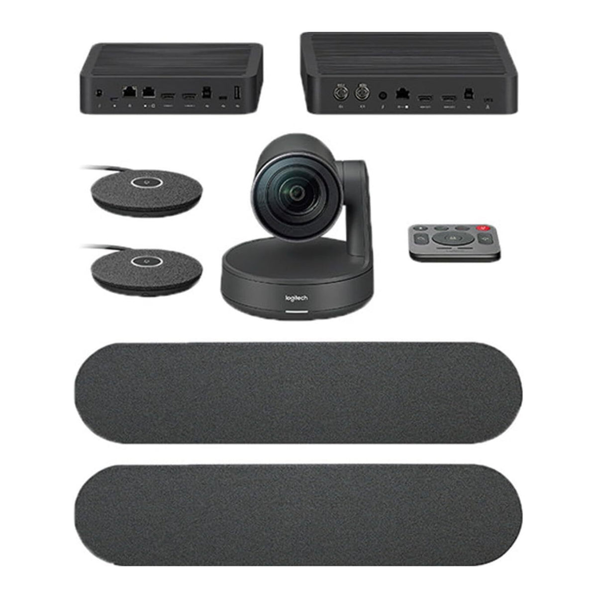 Logitech Rally Plus Ultra HD Conference Camera System with Dual Speakers (Black)