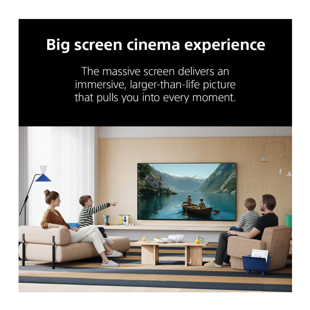 Sony 43-Inch BRAVIA 3 II LED 4K HDR Smart Google TV with Gemini