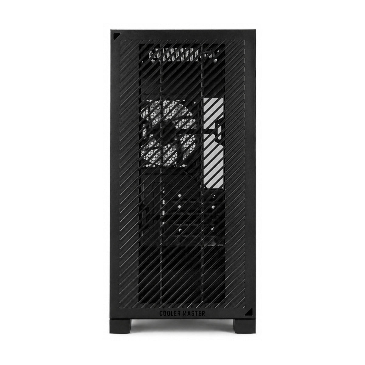 Cooler Master Elite 301 Lite Mini Tower ATX High Airflow PC Case with Tempered Glass Panel (Black)