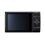 Canon PowerShot ELPH 360 HS A Black Digital Camera Bundle with High-Performance 64GB Memory Card