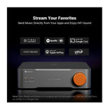 Fosi Audio S3 Balanced HiFi Streamer/DAC/Preamp with PCM Playback Support and Subwoofer Output