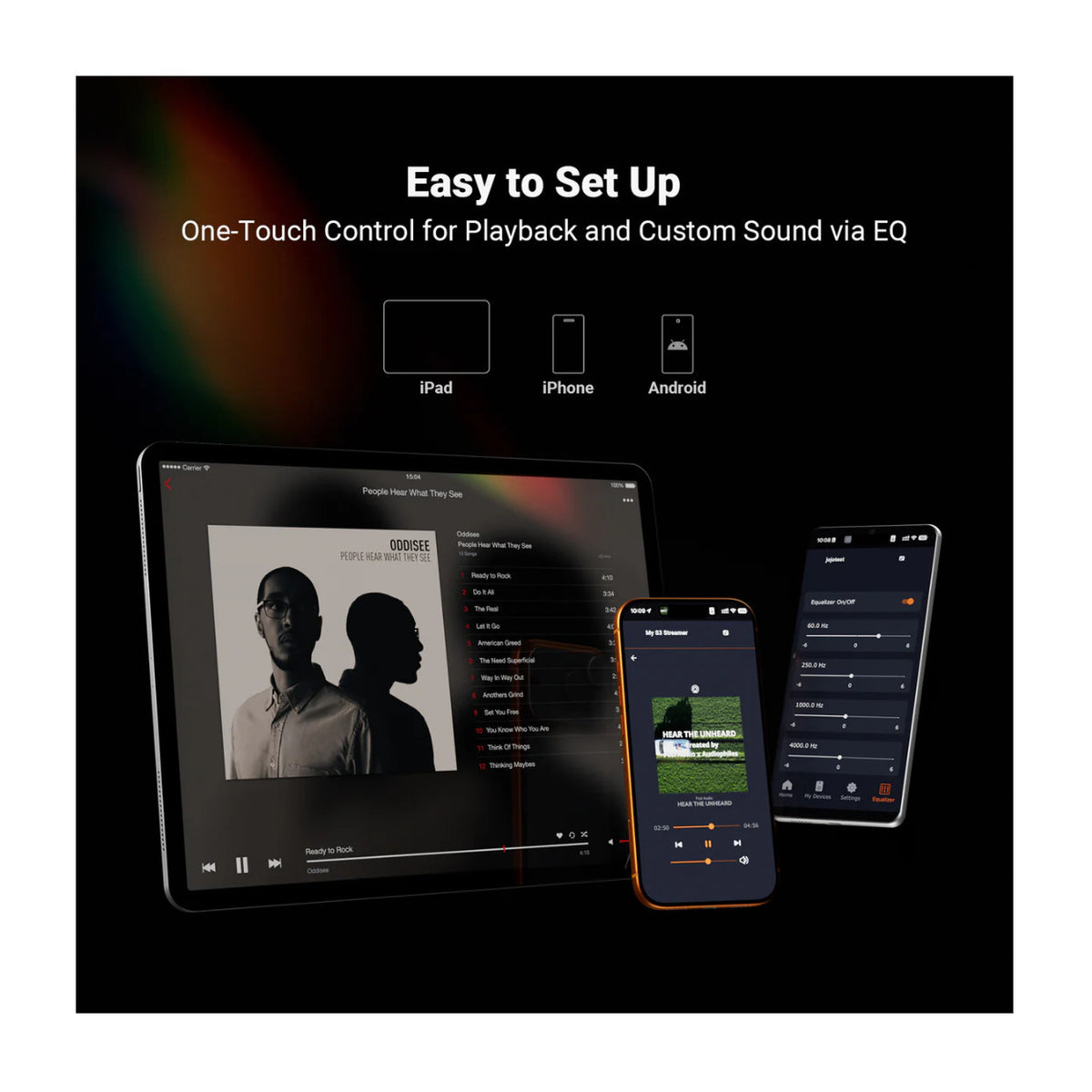 Fosi Audio S3 Balanced HiFi Streamer/DAC/Preamp with PCM Playback Support and Subwoofer Output