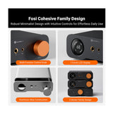 Fosi Audio ZH3 Fully Balanced Preamp DAC and Headphone Amplifier with 6 Selectable Digital Filters