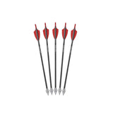 Ballista 10.5-inch Carbon Broadhead Bolts 5-Pack for BAT and BAT Reverse w/Mag with Steel Heads