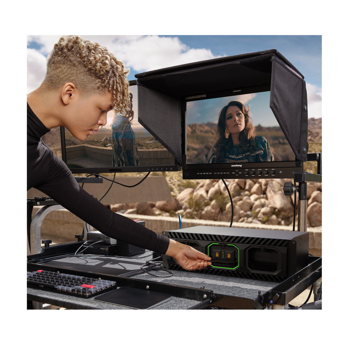 Blackmagic Design Media Dock Ultra 3RU Network Storage Dock with 200G Combined Bandwidth for Film