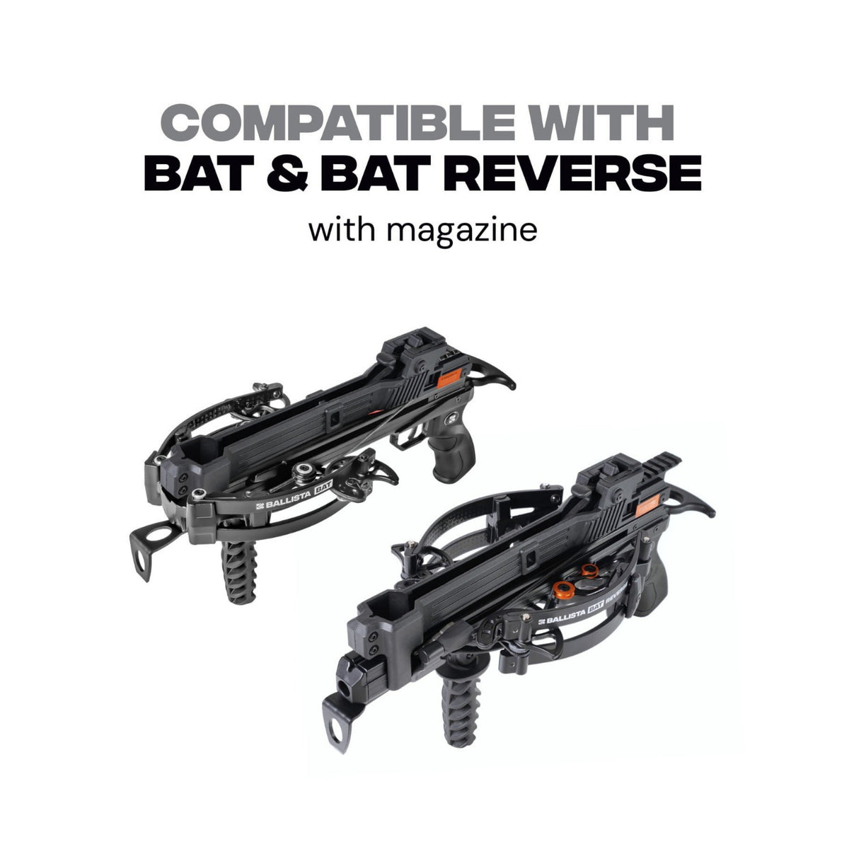 Ballista 10.5 Inch Carbon Crossbow Bolts for BAT Magazine Crossbows (6 Pack)