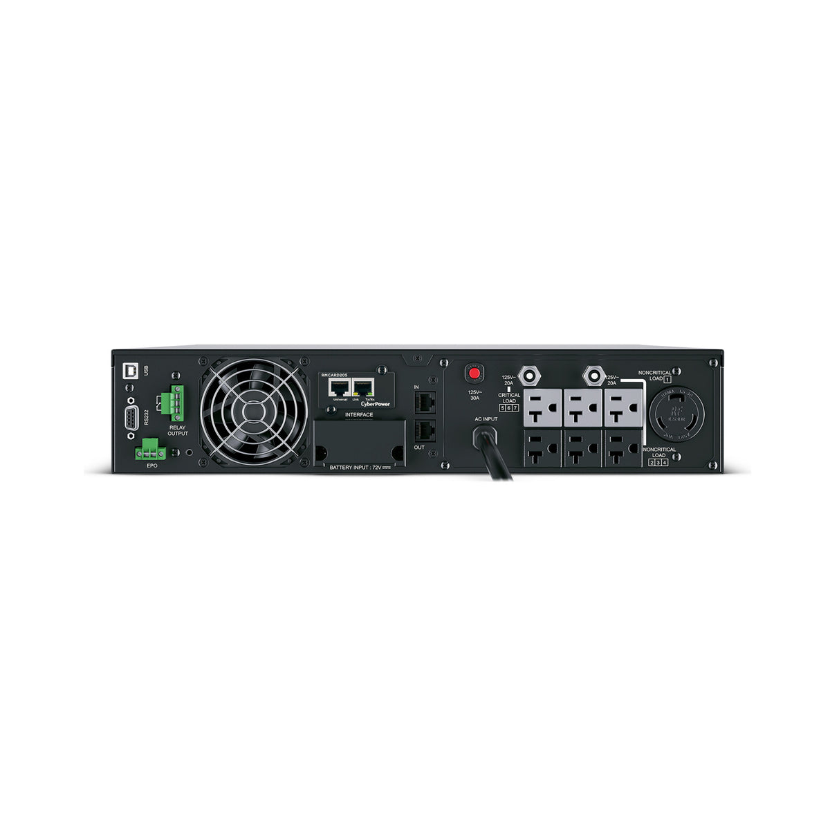 CyberPower 3000VA/2700W Smart App Online Rack/Tower UPS with Network Card