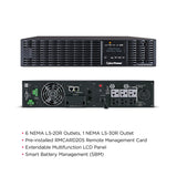 CyberPower 3000VA/2700W Smart App Online Rack/Tower UPS with Network Card