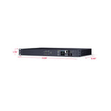 CyberPower PDU44002 20A 10-Outlet 1U Switched Power Distribution Unit with Automatic Transfer Switch