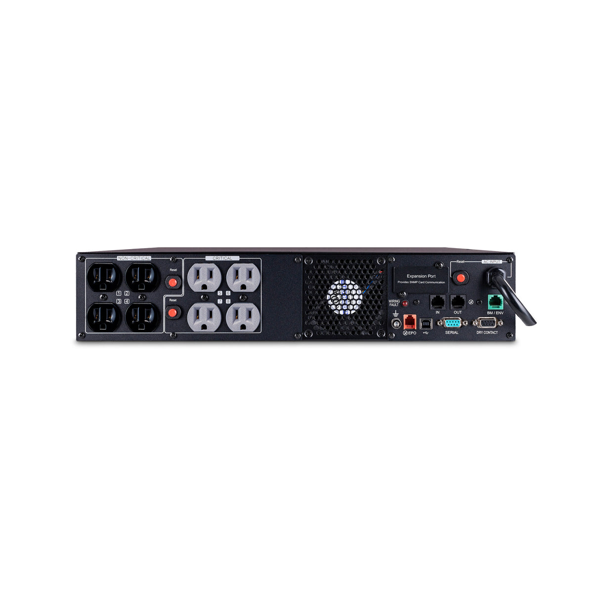 CyberPower PR1500RT2UCN 1500VA-1500W 2U Rack/Tower Convertible Sinewave UPS with RMCARD205