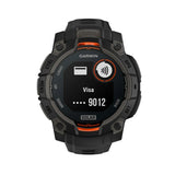 Garmin Instinct 3 45mm Solar GPS Smartwatch (Black) Bundle with Wireless Earbuds