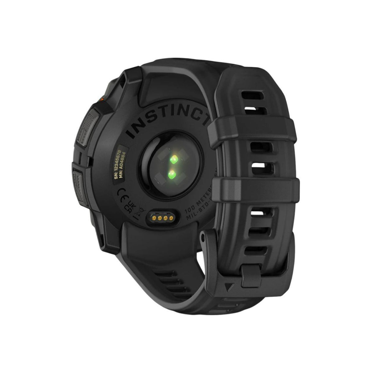 Garmin Instinct 3 45mm Solar GPS Smartwatch (Black) Bundle with Wireless Earbuds