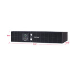CyberPower CPS1500AVR 1500VA 900W Rack/Tower UPS with Automatic Voltage Regulation and 8-Outlets