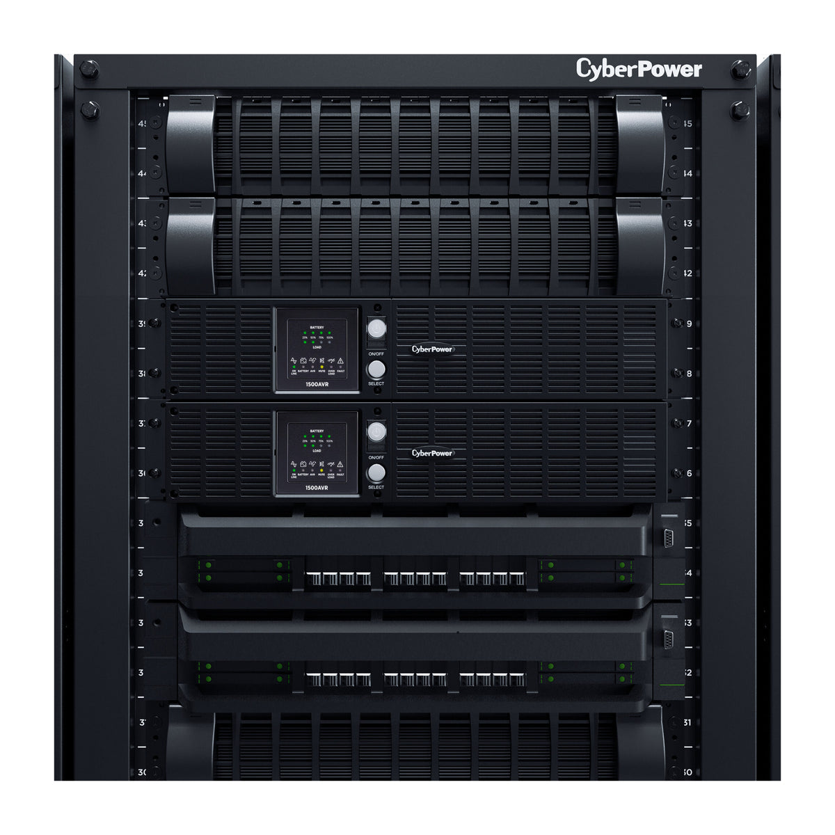 CyberPower CPS1500AVR 1500VA 900W Rack/Tower UPS with Automatic Voltage Regulation and 8-Outlets