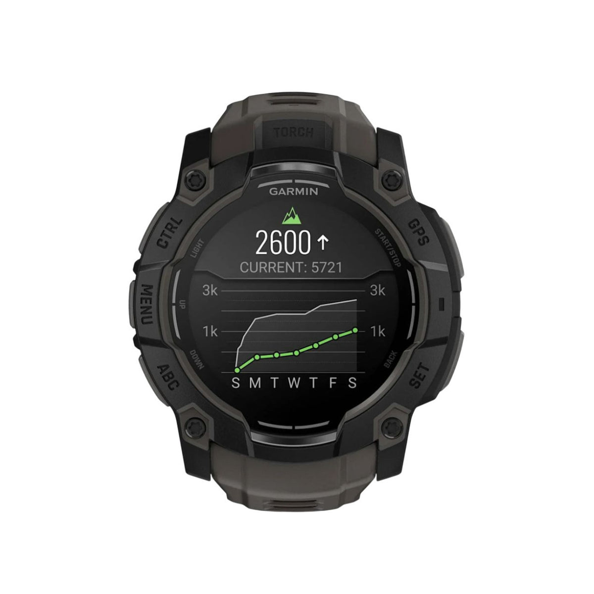 Garmin Instinct 3 50mm AMOLED GPS Smartwatch (Black/Charcoal) Bundle with Wireless Earbuds
