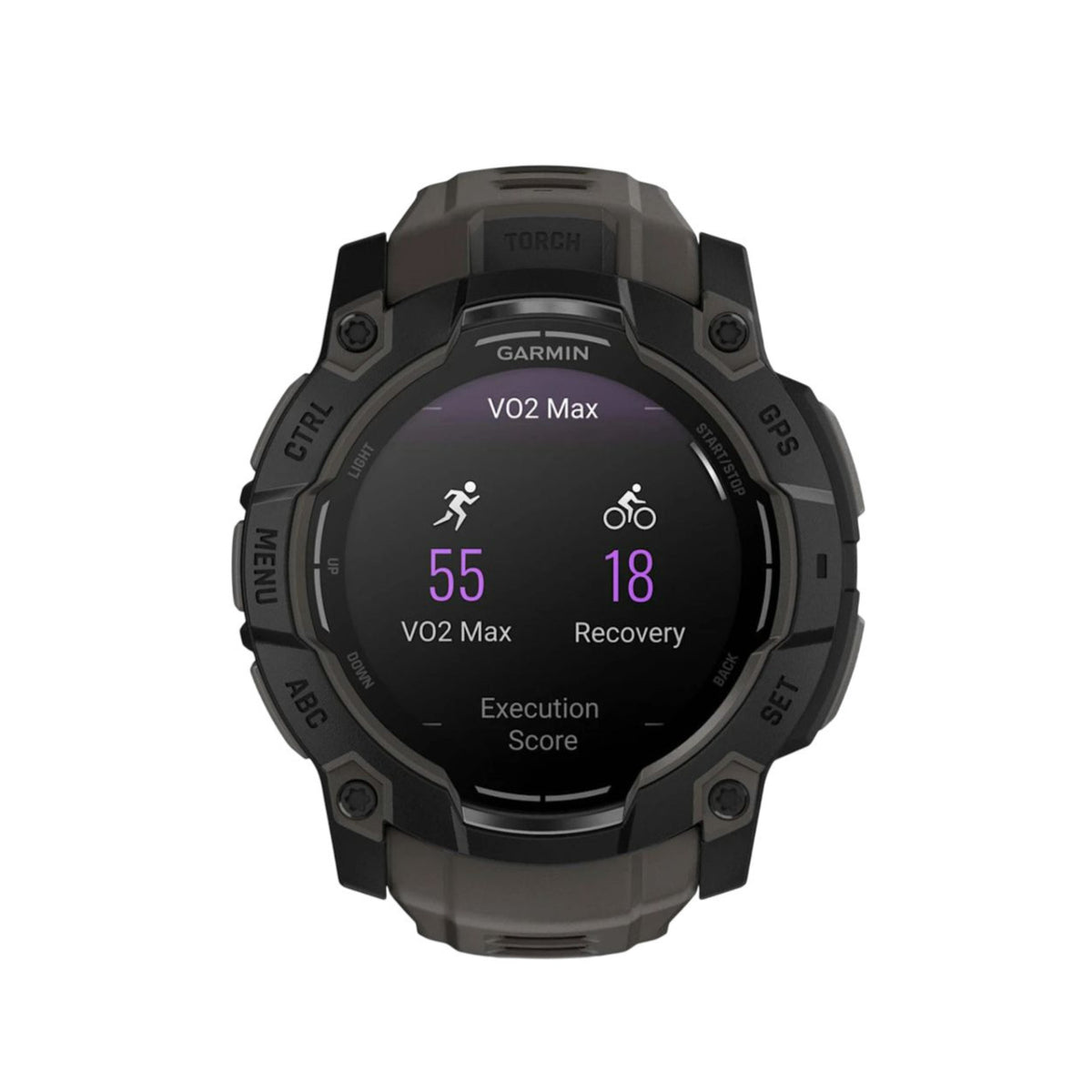 Garmin Instinct 3 50mm AMOLED GPS Smartwatch (Black/Charcoal) Bundle with Wireless Earbuds