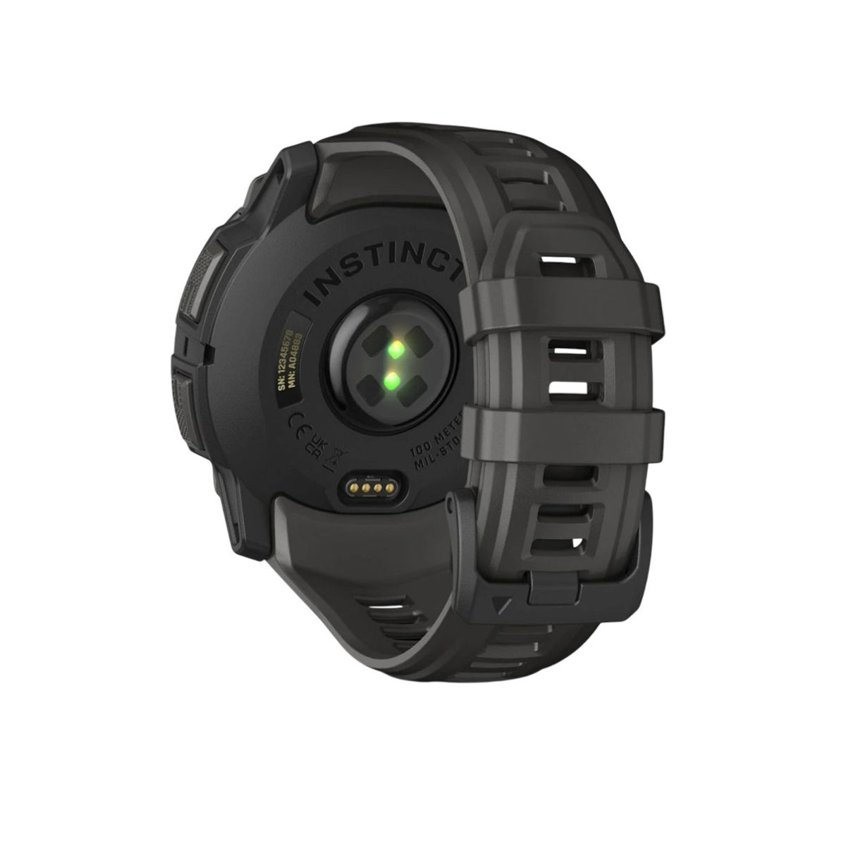 Garmin Instinct 3 50mm AMOLED GPS Smartwatch (Black/Charcoal) Bundle with Wireless Earbuds