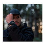 Garmin Instinct 3 50mm AMOLED Tactical Edition (Black) GPS Smartwatch Bundle with Wireless Earbuds