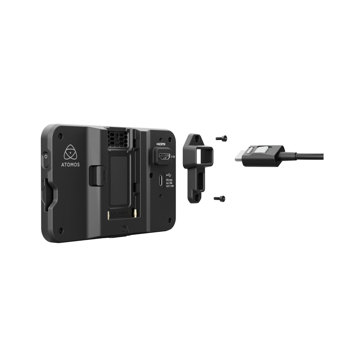 Atomos Shinobi GO 5.2-inch Touchscreen 4K HDR Camera Monitor Bundle with Atomos Universal Power Kit