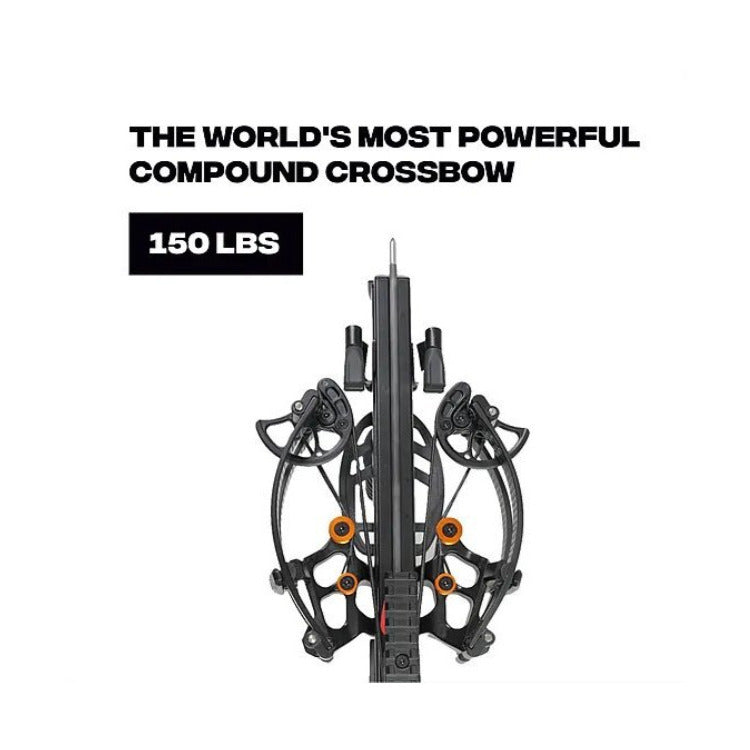 Ballista BAT Reverse Draw Crossbow, Triangle Buttstock, 340 FPS, 150 Pound Draw
