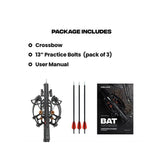 Ballista BAT Reverse Draw Crossbow, Triangle Buttstock, 340 FPS, 150 Pound Draw